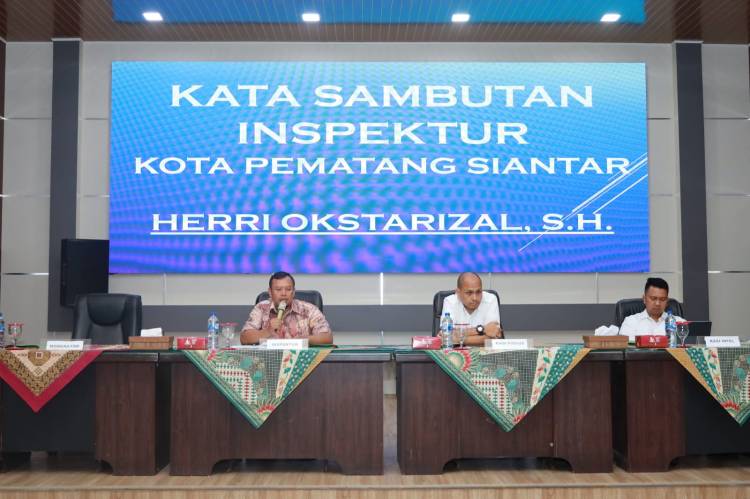 Pemko Pematang Siantar Melalui Inspektorat, Gelar Sosialisasi&nbsp;Anti Korupsi Kepada Seluruh PPK