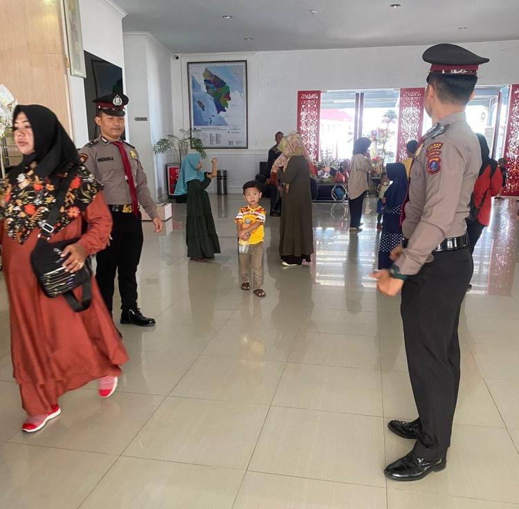 Polres Simalungun Melaksanakan Kegiatan Patroli Rutin Amankan Destinasi Super Prioritas Danau Toba