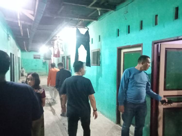 Patroli Gabungan Antisipasi Genk Motor dan Razia Kost di Kecamatan Percut Sei Tuan