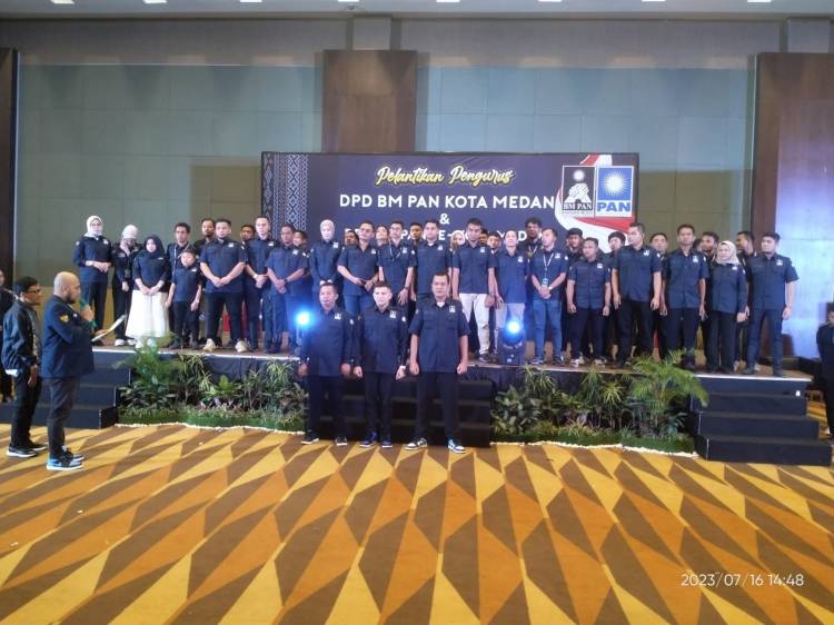 BM PAN Kota Medan Resmi Dilantik, Faisal Bahar Jabat Ketua