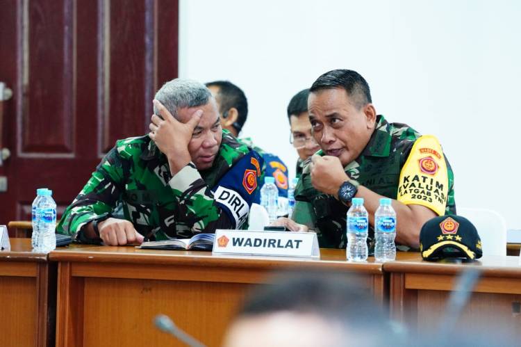 Panglima TNI Apresiasi Konsep Umum Kampanye Militer Latgab TNI Dharma Yudha 2023