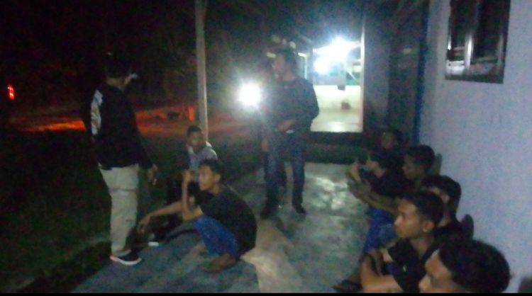 Satreskrim Polres Sergai Lakukan Patroli, Guna Cegah Geng Motor