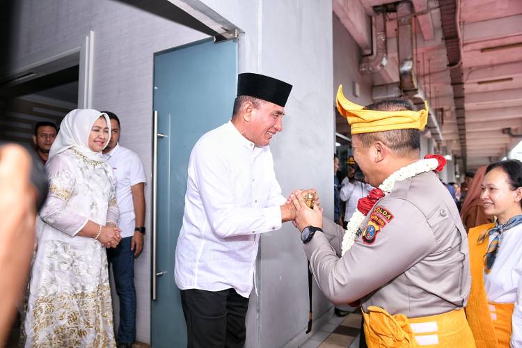 Sambut Kapolda Sumut Baru, Edy Rahmayadi Harap Sinergitas Forkopimda Semakin Meningkat