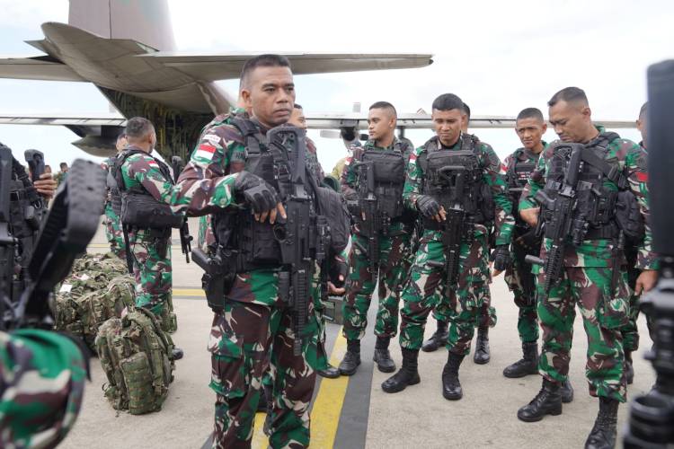 Prajurit TNI Tiba Di Australia Laksanakan Latihan Militer Multinasional 10 Negara