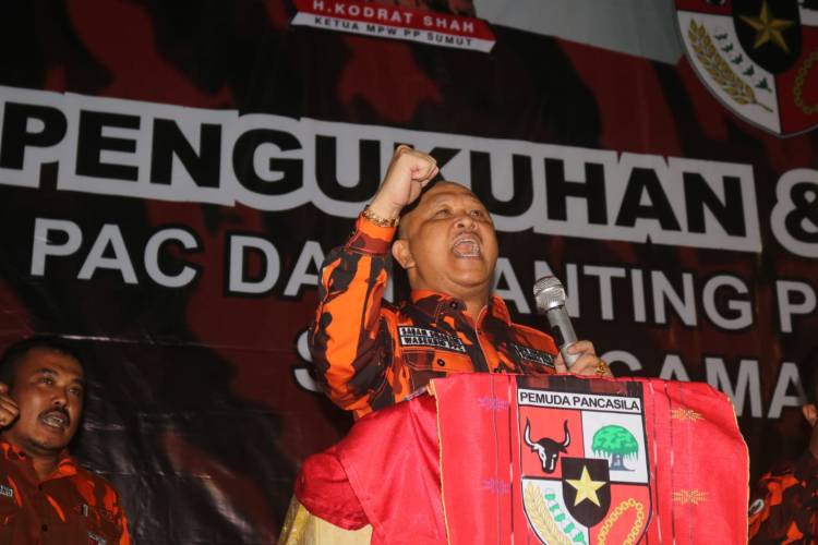 Muscab MPC PP, Sabam Sibarni Siap Besarkan Pemuda Pancasila Dairi