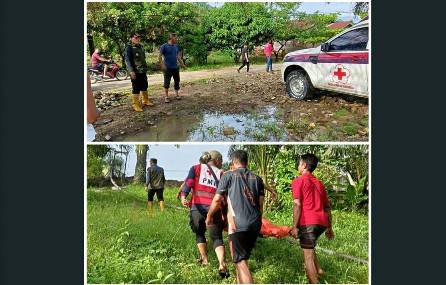 Hanyut Sejak Minggu Sore, Ditemukan Selasa Pagi Di Sungai Bilah Rantauprapat