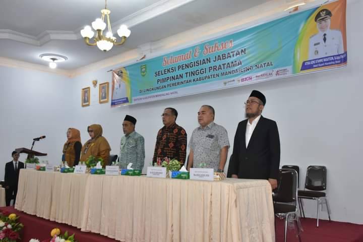 21 peserta Seleksi JPT Pratama di Lingkungan Pemkab Madina Ikuti Pembekalan