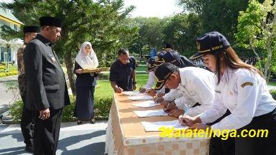 Sejumlah  679 PPPK Pemkab Langkat Dilantik, Syah Afandin:  Mari Wujudkan Tujuan Reformasi  Birokrasi