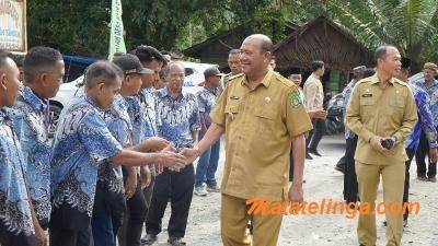 Kades & Warga se-Batang Serangan berharap Syah Afandin Kembali Pimpin Langkat 2024-2029