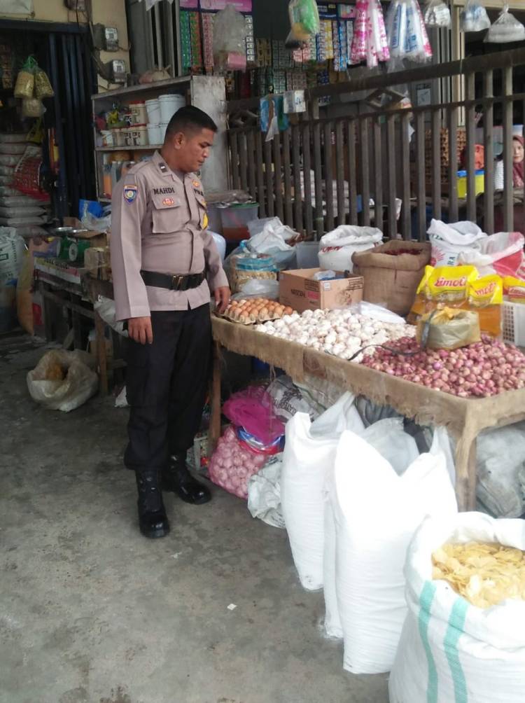 Patroli Sisir Pasar Keude Geudong