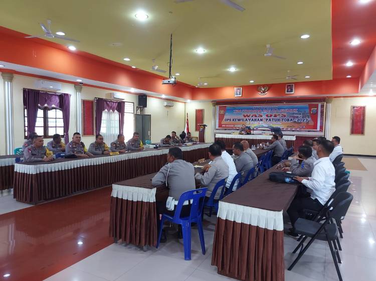 Polres Simalungun Mengikuti Kunjungan Kerja Tim Itwasda Polda Sumatera Utara dalam Rangka Was Ops Operasi Kewilayahan 'Patuh Toba-2023
