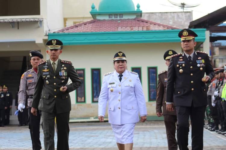 Peringati Hut Bhayangkara ke-77, Kapolres Tanah Karo Pesan Terus Jaga Harkamtibmas dan Persiapan Pemilu