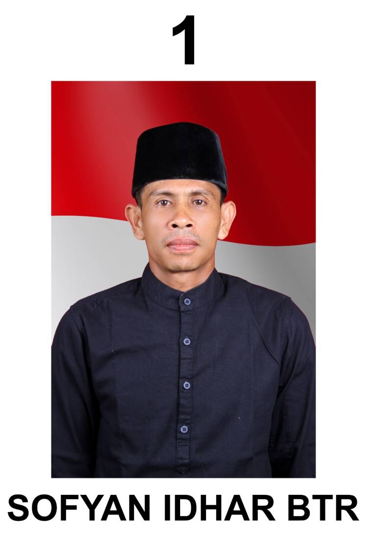 Pilkades Tangga Bosi III Sofyan Idhar Dengan Nomor Urut 1