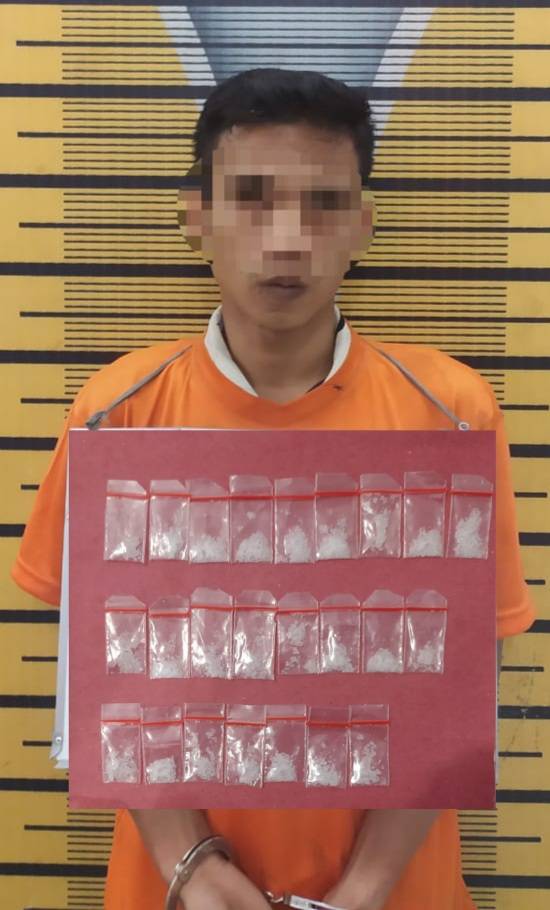 Pria Pemilik 24 Paket Sabu Tidur Dalam Sel