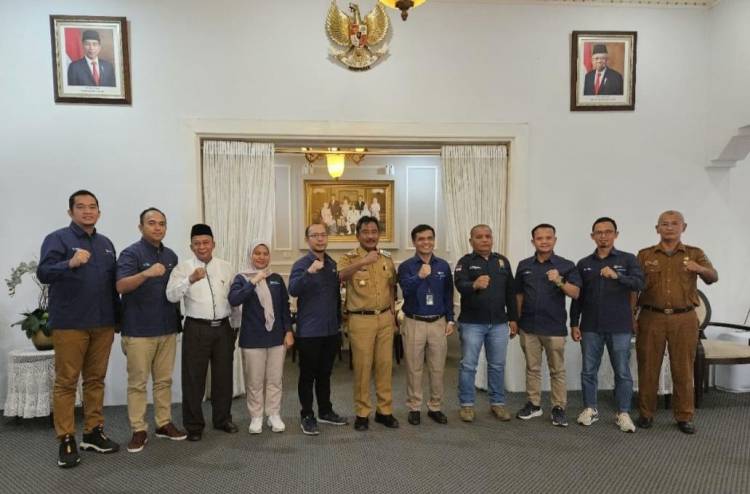 PLN UP3 Binjai Kunjungi Walikota Binjai Paparkan Kondisi Kelistrikan