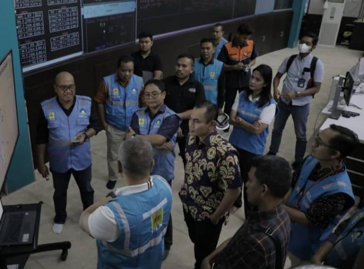 Pastikan Infrastruktur Kelistrikan PON XXI Aceh - Sumut di Lapangan Astaka Pancing, EVP ODS Lakukan Site Visit
