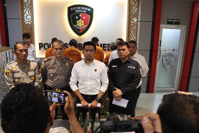 4 Penyerang Petugas Saat Ricuh Lahan di Sampali Ditahan