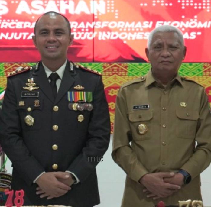 Di Polres Asahan Bupati Hadir Dalam Peringatan HUT.Bhayangkara Ke 78