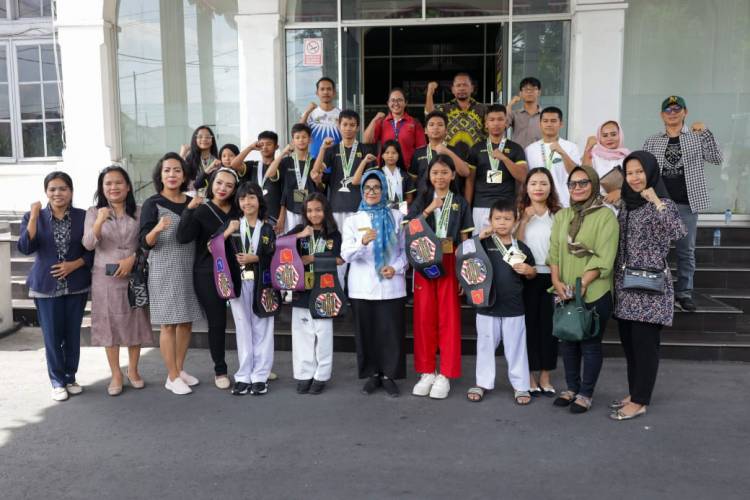 Atlet Marihat Inti Martial Arts Club Raih Prestasi, Wali Kota Siantar; Saya Merasa Terharu dan Bangga