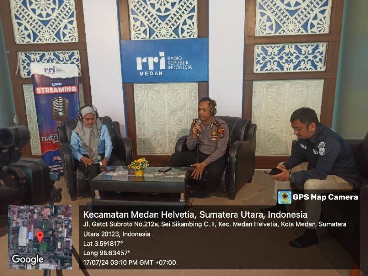 Kapolsek Medan Baru : Jadilah Manusia Yang Bermanfaat Bagi Orang Lain