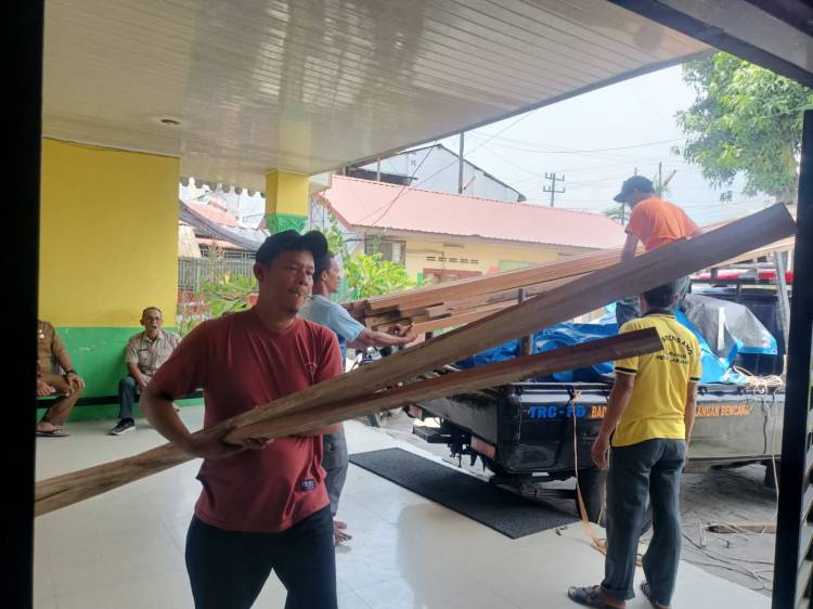 BPBD Medan Salurkan Bantuan Korban Kebakaran di Jalan Pulau Bali Labuhan