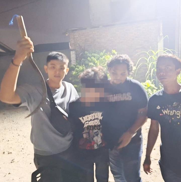 Hendak Tawuran 32 Anggota Genk Motor Berclurit Diamankan Kepolisian Resort Asahan