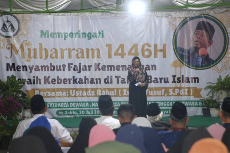 Perayaan Tahun Baru Islam 1446 H di Masjid Raya Siantar