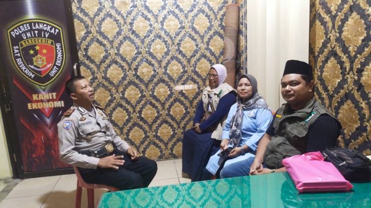 KSJ Sambangi Mapolres Langkat untuk Peringati HUT Bhayangkara ke-78