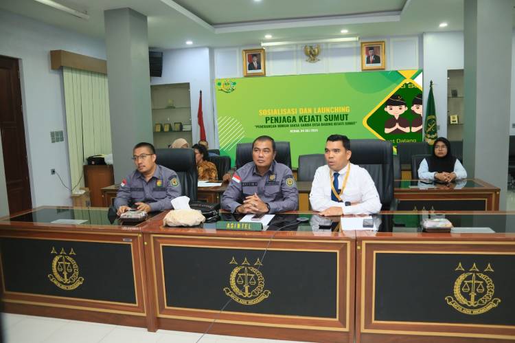 Terobosan Baru Kejati Sumut Luncurkan Aplikasi 'Penjaga Kejati Sumut'