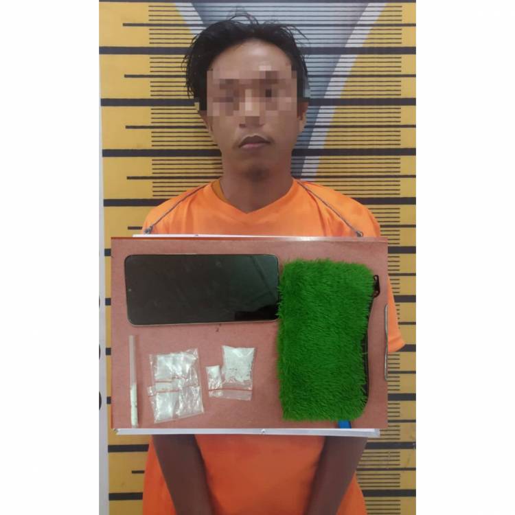 Pria ini Masuk Bui Karena Sabu