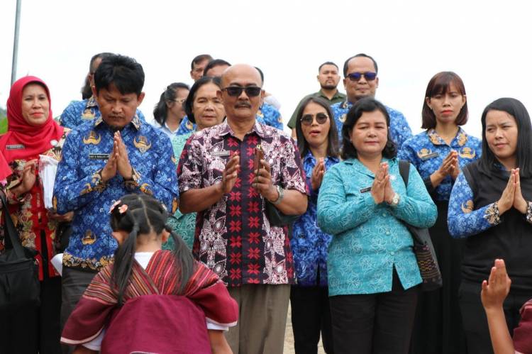 TP-PKK Provinsi Sumut Evaluasi Desa Panindii,Silaen Sebagai Desa Program Terpadu Peningkatan Peranan Wanita menuju Keluarga Sehat Sejahtera
