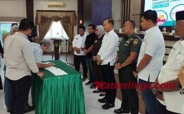 Pj. Bupati Langkat buka High Level Meeting TPID dan Rakor KP3 Kabupaten Langkat