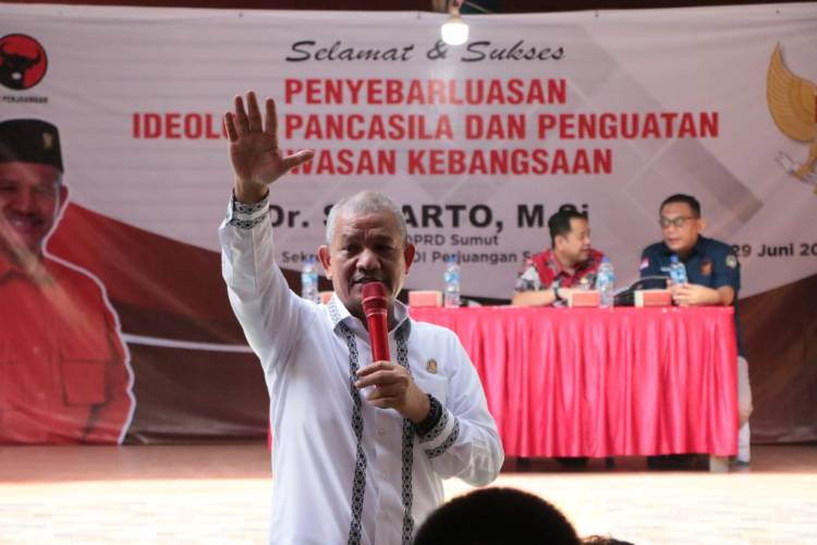 Sutarto Tekankan Pentingnya Perda Pendidikan Pancasila dan Wawasan Kebangsaan