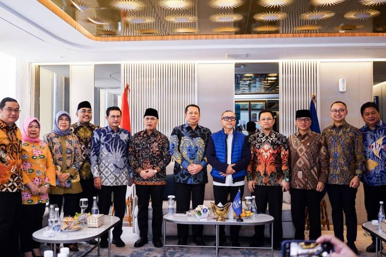 Silaturahmi Kebangsaan Pimpinan MPR Bersama Ketua Umum Partai Amanat Nasional