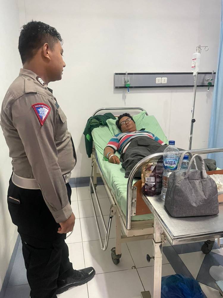 Polsek Medan Sunggal : Pemilik Dump Truk Pengangkut Aspal Panas Timpa Driver Ojol Halangi Penyelidikan