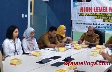 Pj. Bupati Langkat ikuti Rakor Pengendalian Inflasi Daerah pekan pertama di bulan Juli