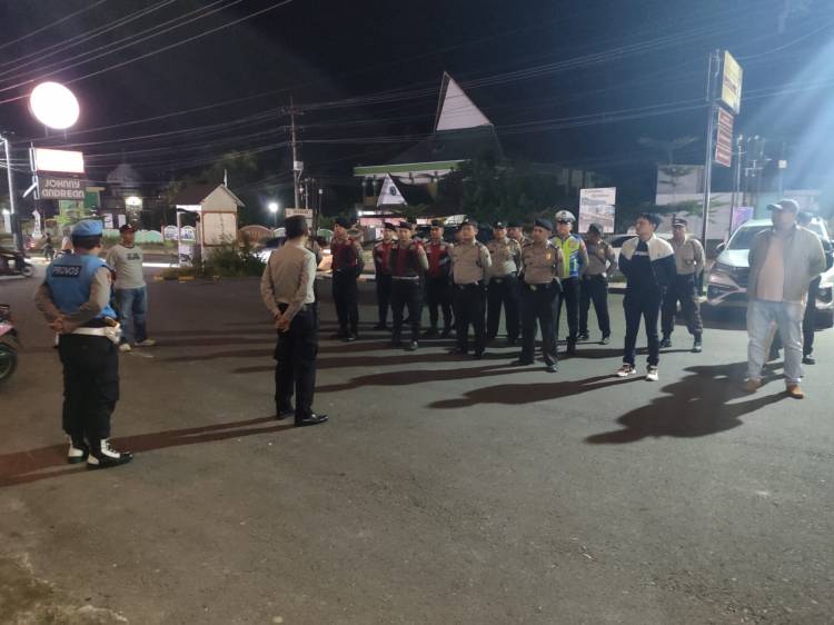 Polres Simalungun Gelar Patroli Skala Besar untuk Amankan Malam Minggu