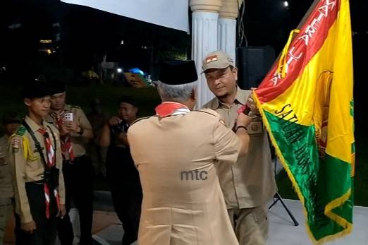 Kirab Tangkal Napza Dan Serah Terima Panji Tangkal Napza.