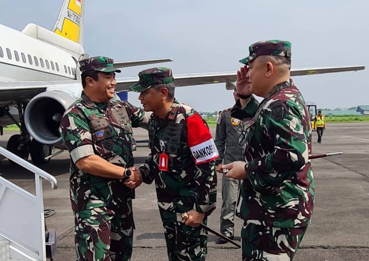 Wadankodiklat TNI Tinjau Latihan Kesiapsiagaan Operasional Gakkumpamwilud Koopsudnas T.A 2024 Di Kosek