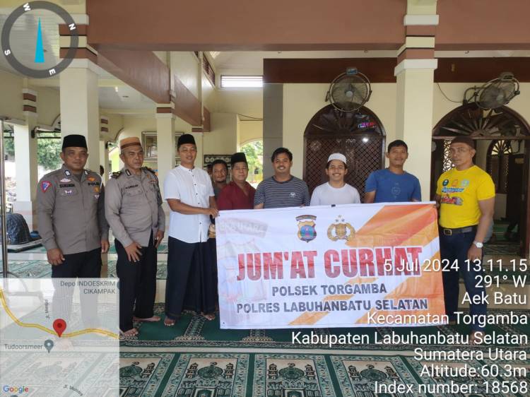 Jumat Curhat Polres Labusel, Polisi Sampaikan Imbauan, Ini yang Diminta Warga