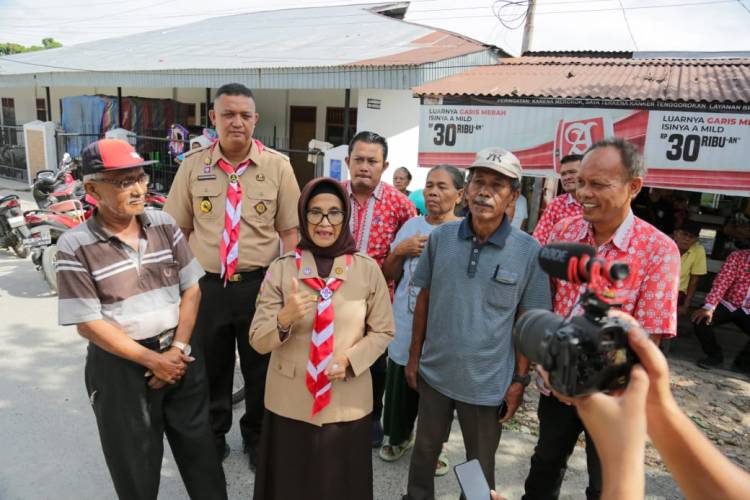 Bangun Drainase di Jalan Musyawarah Suka Dame, Walikota; Semoga Bermanfaat Bagi Masyarakat
