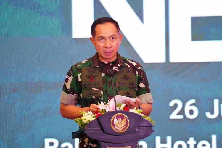 Panglima TNI Hadiri Pembukaan Pameran Lukisan &ldquo;Bagimu Negeri&rdquo;