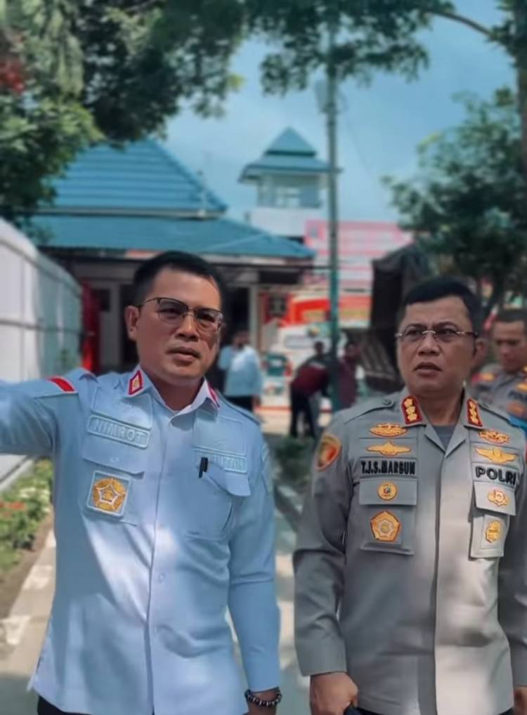 Perkuat Sinergitas, Rutan kelas 1 Medan Terima Kunjungan Kapolrestabes Medan