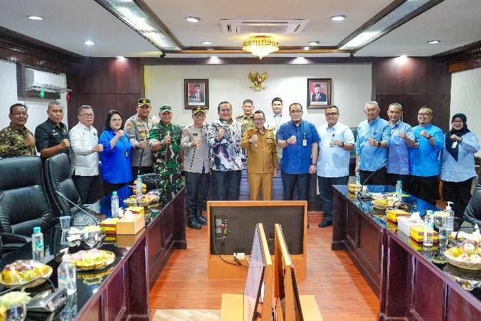 Tertarik Dengan Peningkatan PAD Kota Medan, Bupati Tanah Datar Berkunjung ke Pemko Medan