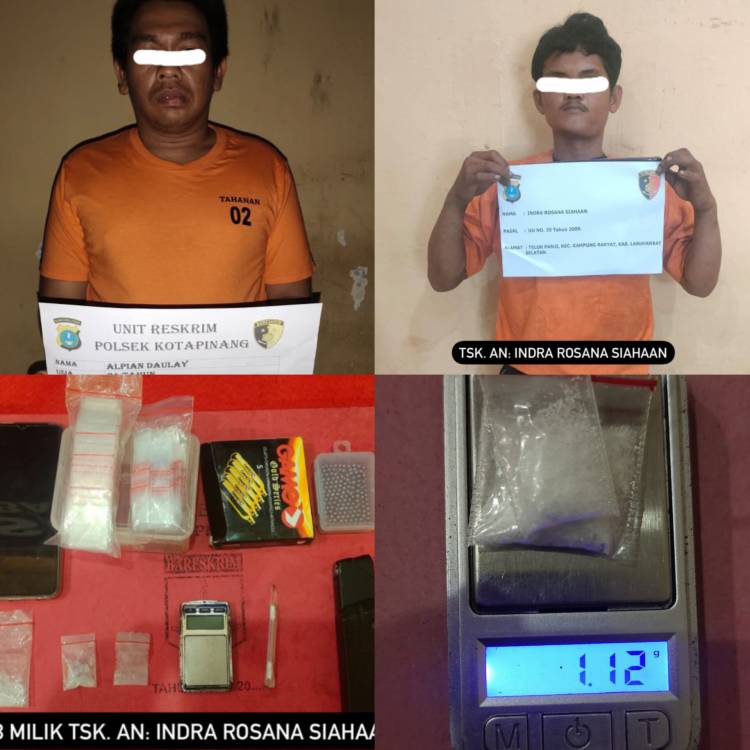 Polres Labusel Sita Peluru dan Magazine Airsoftgun di Rumah Pengedar Sabu