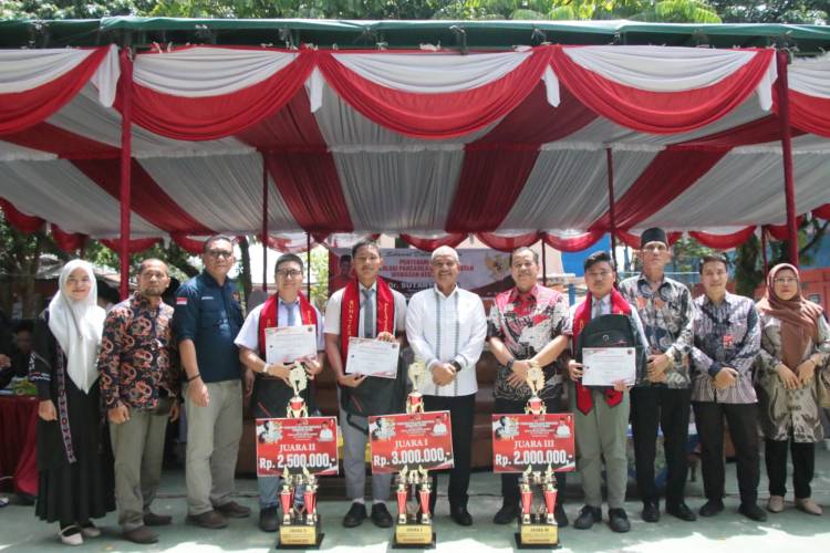 Perwakilan SMAN 1 Matauli Pandan Tapteng Juara I Pemilihan Pelajar Pancasila 2024