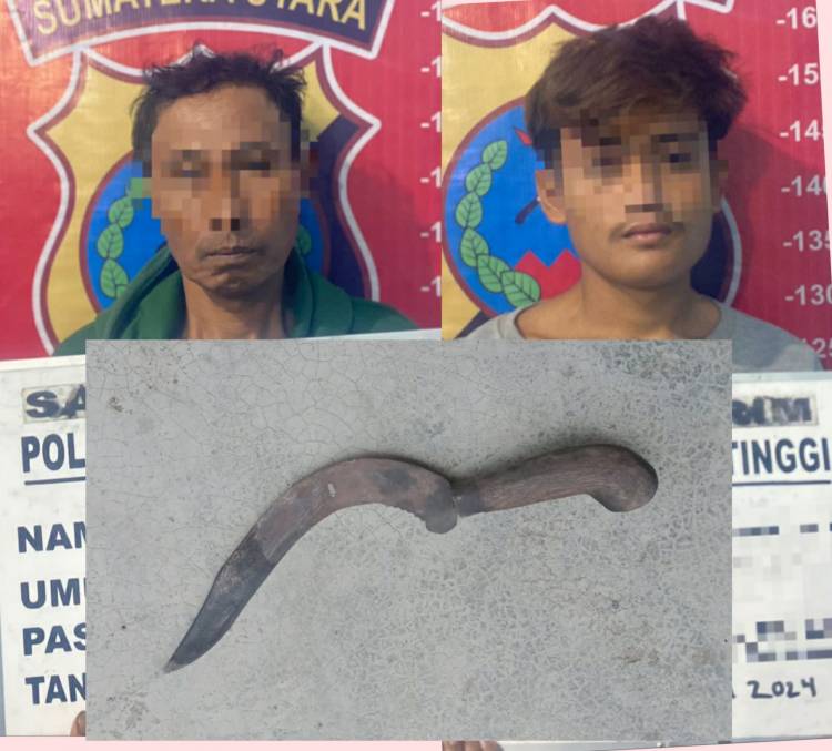 Ayah dan Anak Tikam Security Kebun
