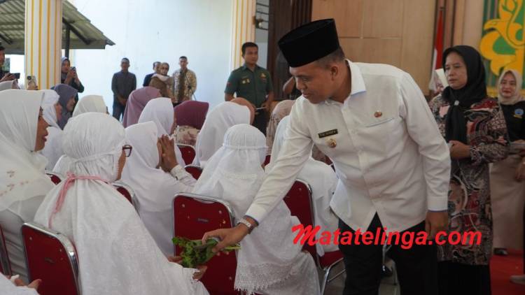 Sambut Kedatangan Jama'ah Haji, Pj Bupati Langkat berpesan semoga membawa kebaikan ditengah masyarakat