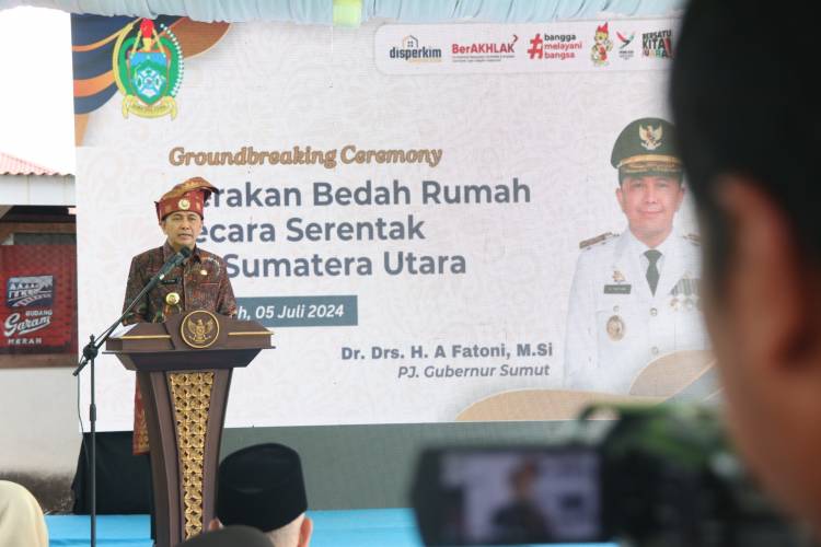 Sembilan Bulan Pimpin Sumsel Canangkan 13 Gerakan Serentak, Kini Fatoni Siap Kerja Keras Sejahterakan Sumut