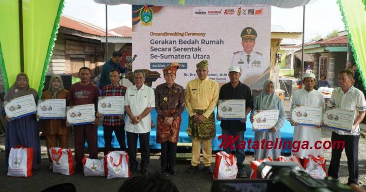 Mendapat Bantuan RLTH 50 Unit dari Pemprovsu, Pj Bupati Langkat Sampaikan Apresiasi dan Terima Kasih